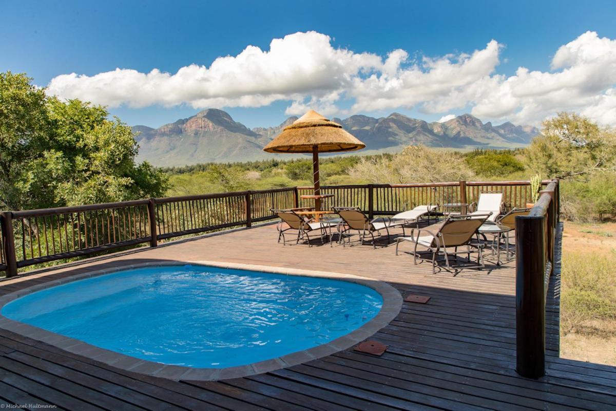 Stunning Mountain Views From A 3-Bedroom Home With Pool Hoedspruit Exterior foto
