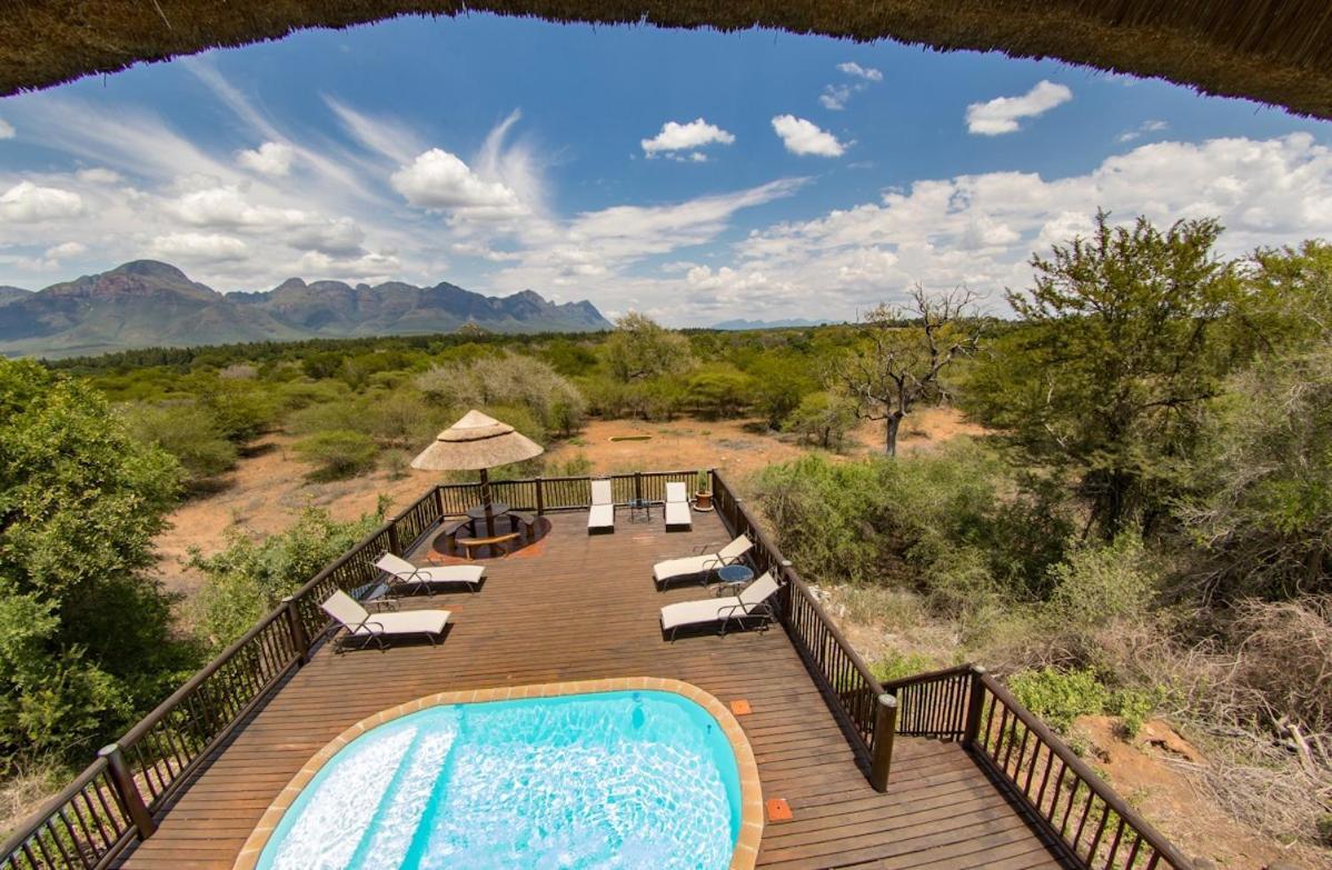 Stunning Mountain Views From A 3-Bedroom Home With Pool Hoedspruit Exterior foto